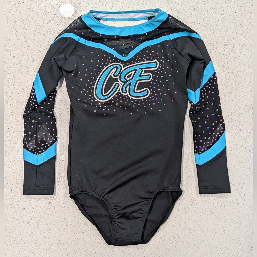 Rebel Athletics ALLSTAR CE Cheer Elite Uniform Cheerleading LEOTARD All Star YM